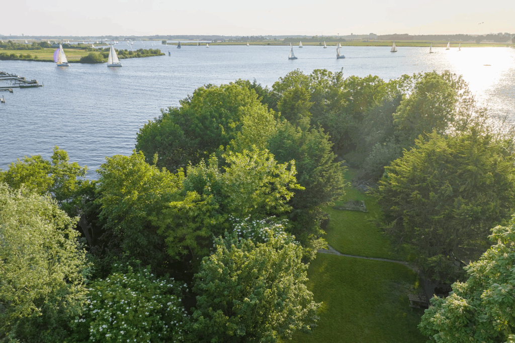 Droomplek: Dit privé-eiland middenin de Randstad staat gewoon te koop op Funda
