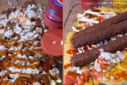 Frikandel Lasagne