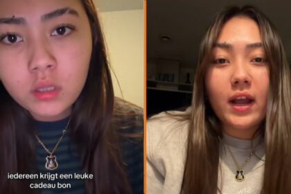 TikTok-dame ontslagen nadat ze los gaat in video over kerstpakket: 'Wat moet ik ermee?!