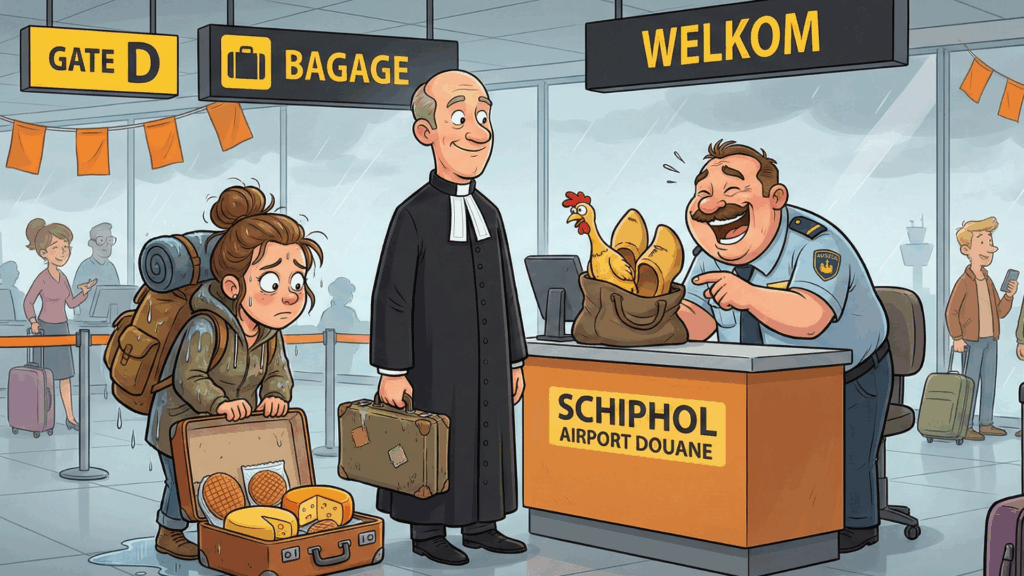 Dominee bij de douane - SGXL.NL -De grappigste berichten op het internet!