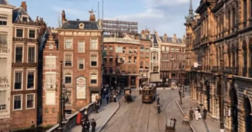 AI-beelden laten zien hoe Rotterdam er voor de bombardementen van 1940 uitzag