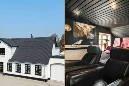 villa in Denemarken met thuisbioscoop te koop voor een prikkie