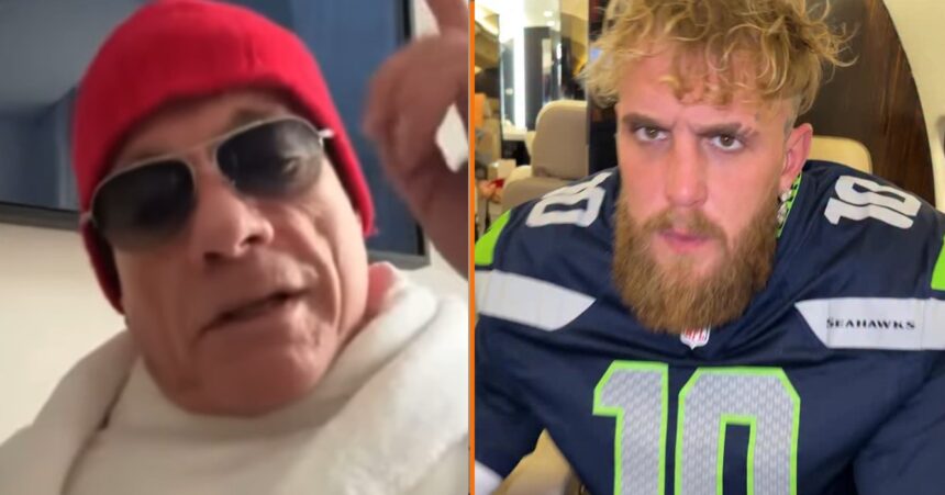 Jean Claude van Damme (65) daagt Jake Paul uit in de ring: 'Wil je gewoon in elkaar trappen'