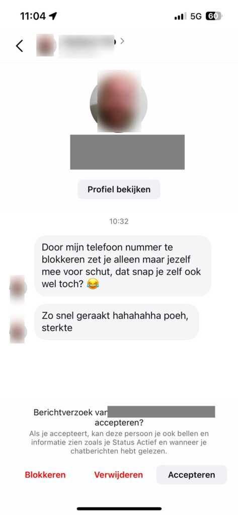 Andrew Tate-wannabe denkt indruk te maken op dame met screenshot van zijn bankrekening