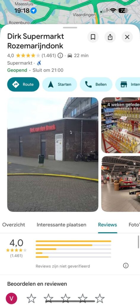Hilarische review van Peter die boodschappen ging doen bij de Dirk in Spijkenisse gaat knetterviral