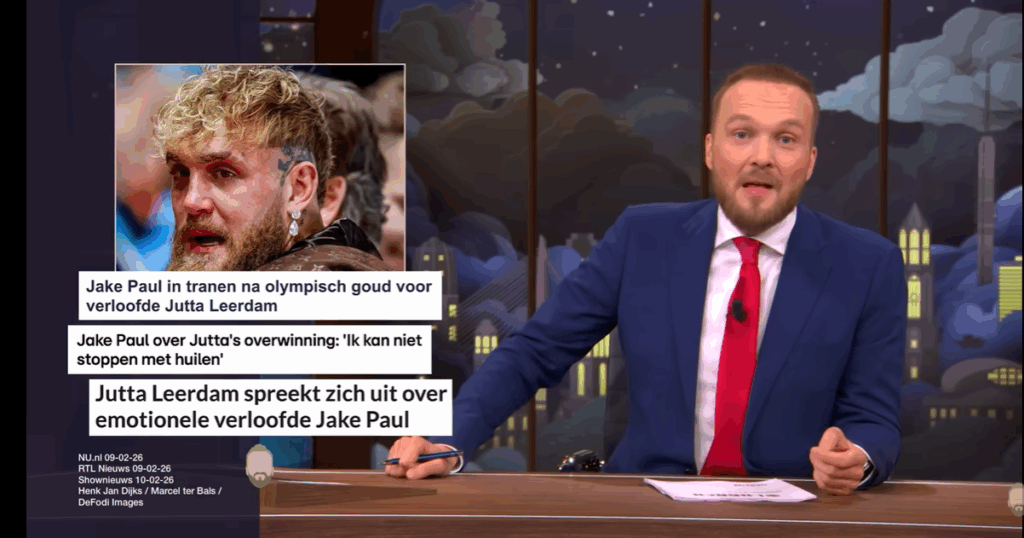 Arjen Lubach basht 'ideale schoonl*l' Jake Paul: '3 seconden Jutta en 16 seconden Jake'