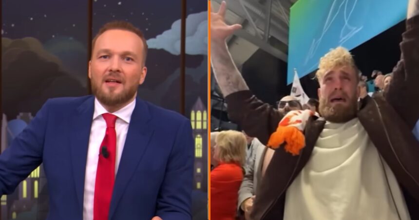 Arjen Lubach basht 'ideale schoonl*l' Jake Paul: '3 seconden Jutta en 16 seconden Jake'