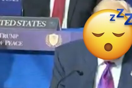 Donald Trump valt in slaap tijdens eerste meeting van door hem opgerichte 'Board of Peace'