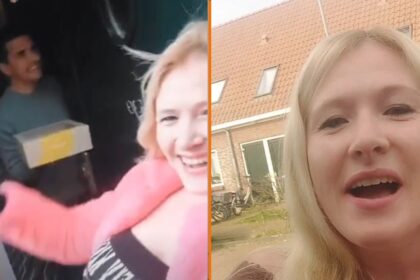 Buurvrouw Jan Smit dreigt nog stapje verder te gaan bij zijn huis in opvallende outfit