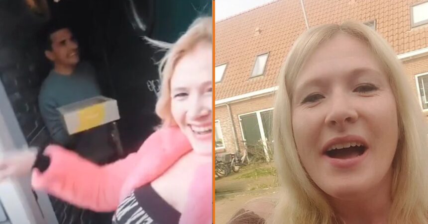 Buurvrouw Jan Smit dreigt nog stapje verder te gaan bij zijn huis in opvallende outfit