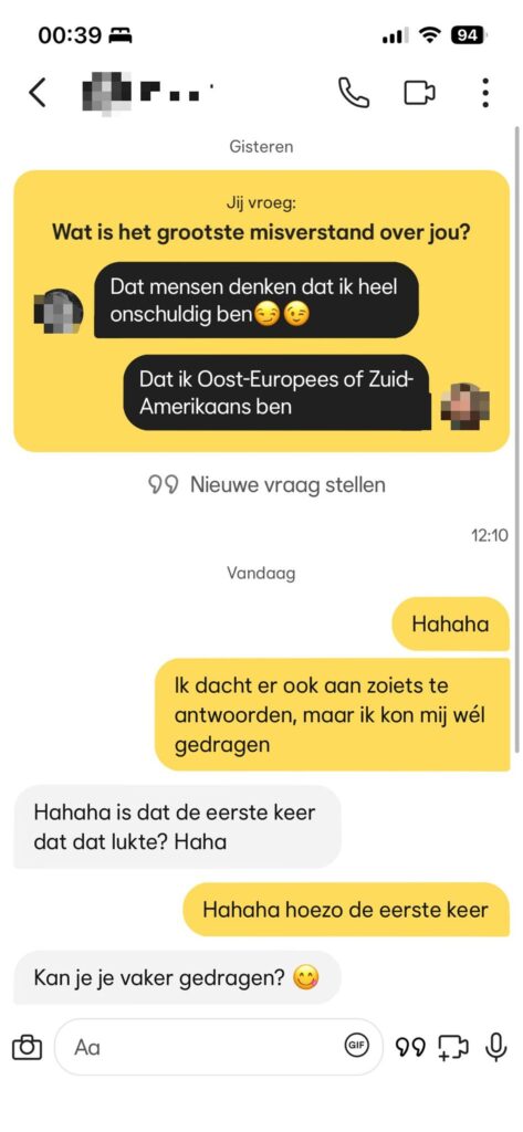 Gast op datingapp die veel te hard van stapel loopt begrijpt niet dat dame geen interessen heeft