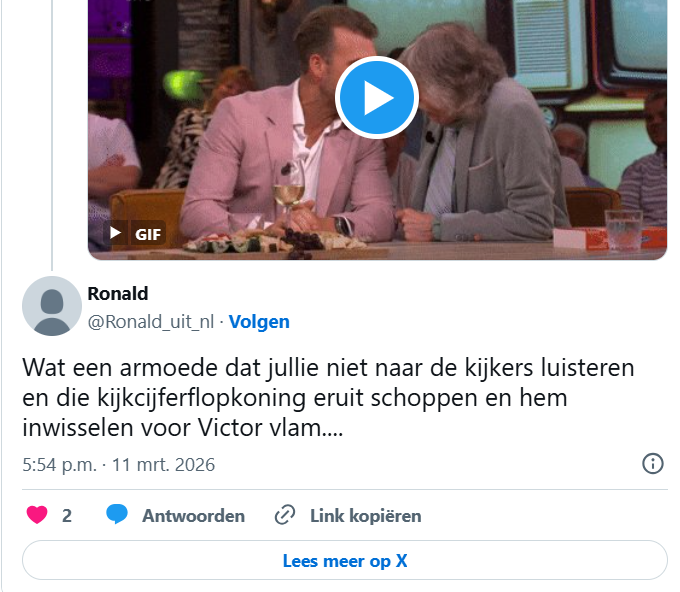 Vandaag Inside kijkcijfers 