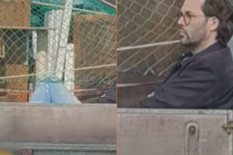 Gast gaat doodleuk op de snelweg in de aanhanger zitten omdat auto vol zit