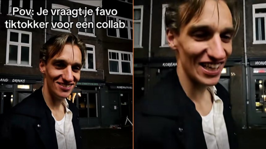 Pieter Valley in lastig pakket nadat hij kacheltjelam belofte doet aan TikTokker