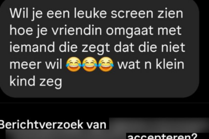Gast op datingapp die geen 'nee' accepteert begint zelfs vriendinnen lastig te vallen