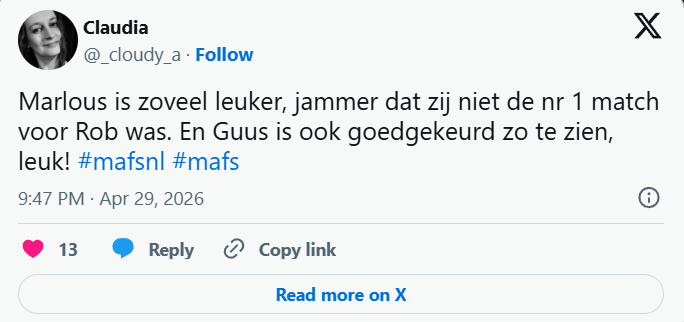 MAFS kijkers