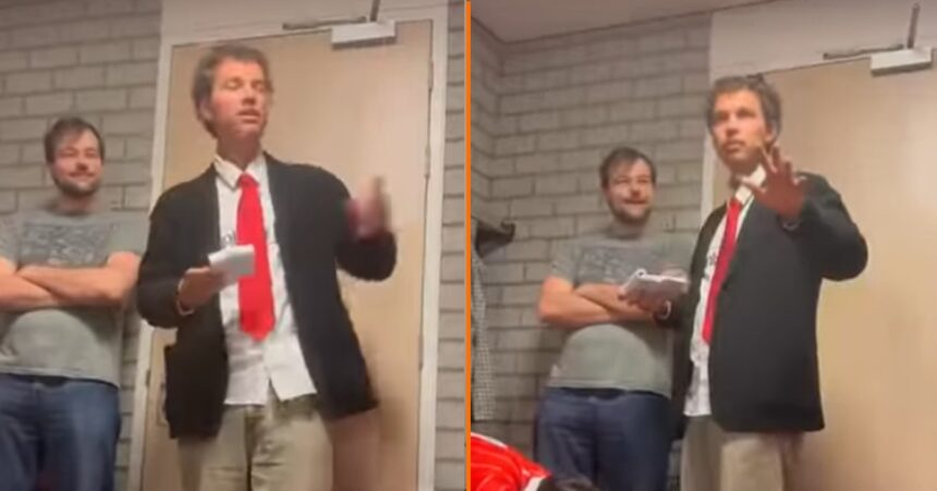 Hilarische motivatiespeech van bierteam-coach gaat knettertjeviral
