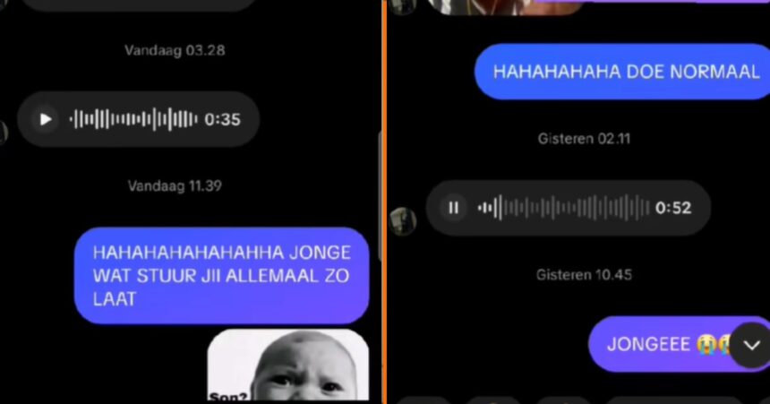 Gast met teveel druk op de ketel bestookt dame hele nacht met pikante liedjes