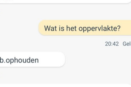 Marktplaatsverkoper geeft geïnteresseerde in aquarium die telkens dezelfde vraag stelt heerlijk koekje van eigen deeg