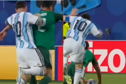 'Dit is waarom Lionel Messi aan een rode kaart ontsnapte na zijn smerige overtreding tegen Algerije'