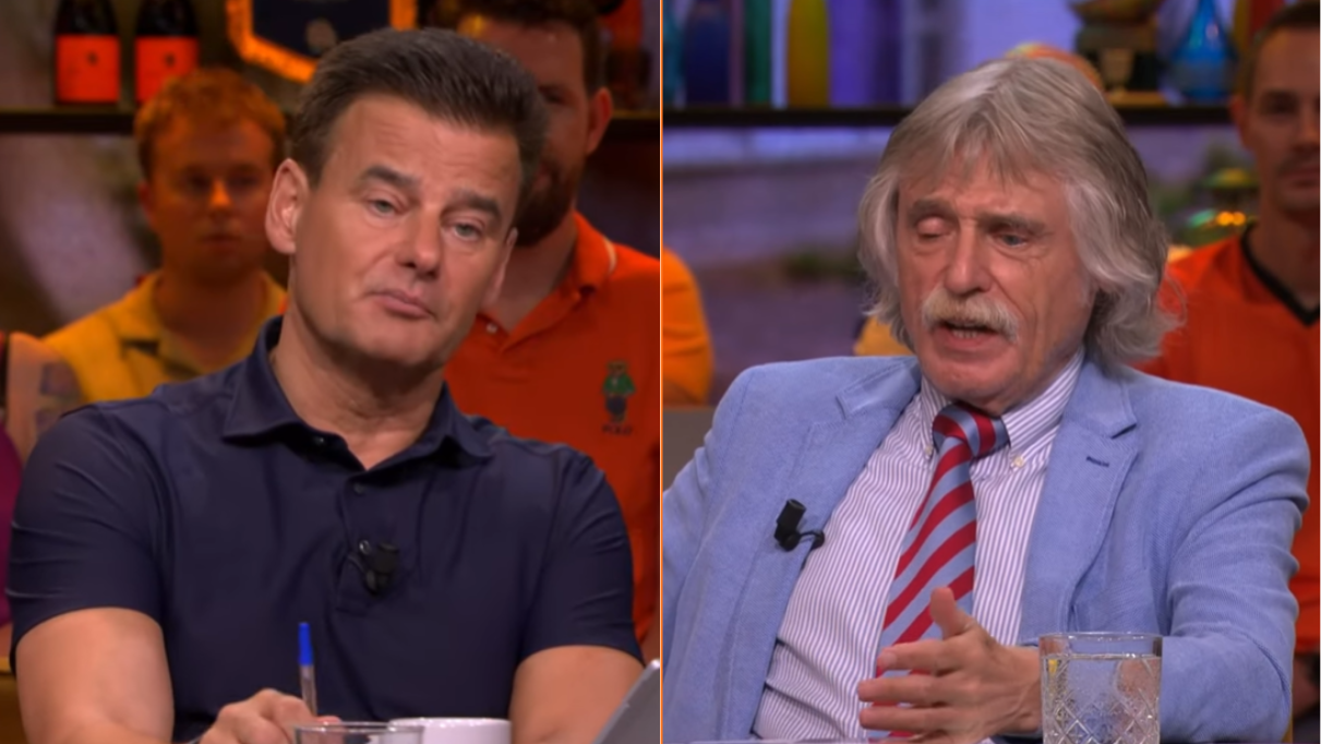 Onschuldige grap Wilfred Genee loopt uit op heftige ruzie met Johan Derksen: "Lage opmerking!"