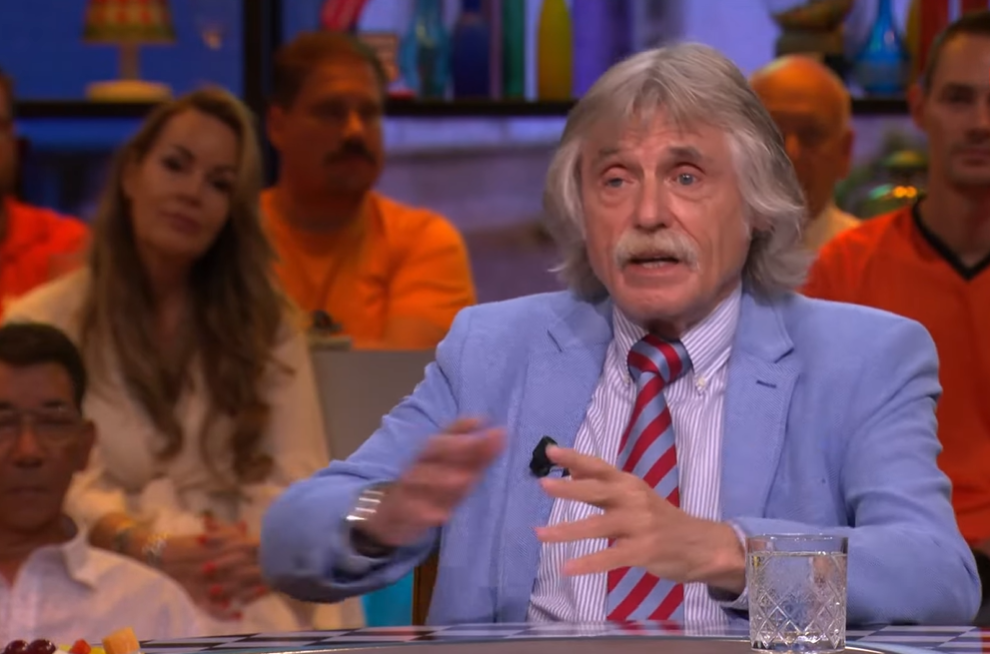 Onschuldige grap Wilfred Genee loopt uit op heftige ruzie met Johan Derksen: "Lage opmerking!"