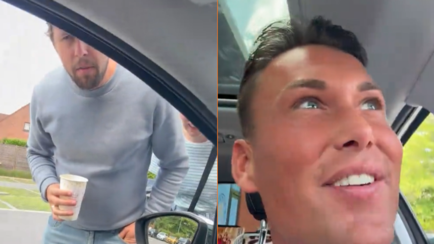 Influencer Nick Eshuis onder vuur na dubbelparkeren op invalideplek bij McDonald’s: ‘Wij zijn bekende Nederlanders’