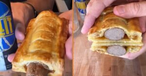 Deze geniale homemade frikandelbroodjes ga je sowieso dit weekend maken 
