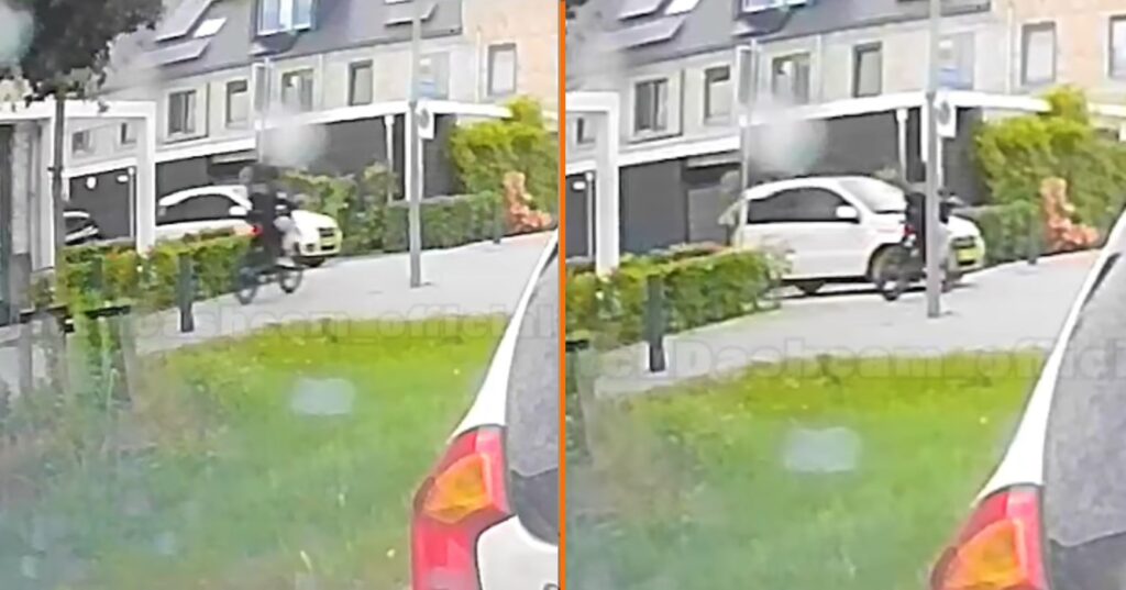 Aanrijding tussen auto en fatbike verdeelt het internet: ‘Is de auto oké?’