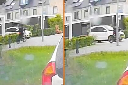 Aanrijding tussen auto en fatbike verdeelt het internet: ‘Is de auto oké?’
