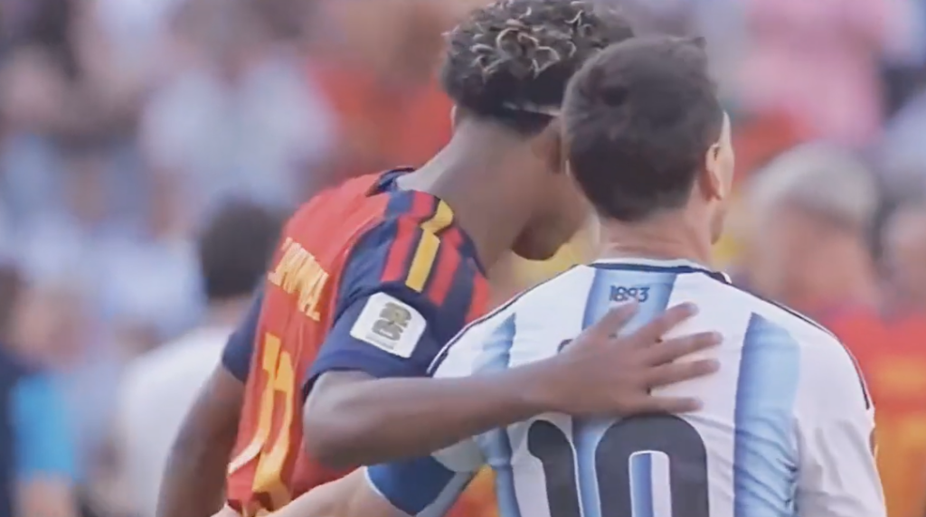 Lamine Yamal onthult emotionele woorden die Lionel Messi in zijn oor fluisterde na WK-finale 