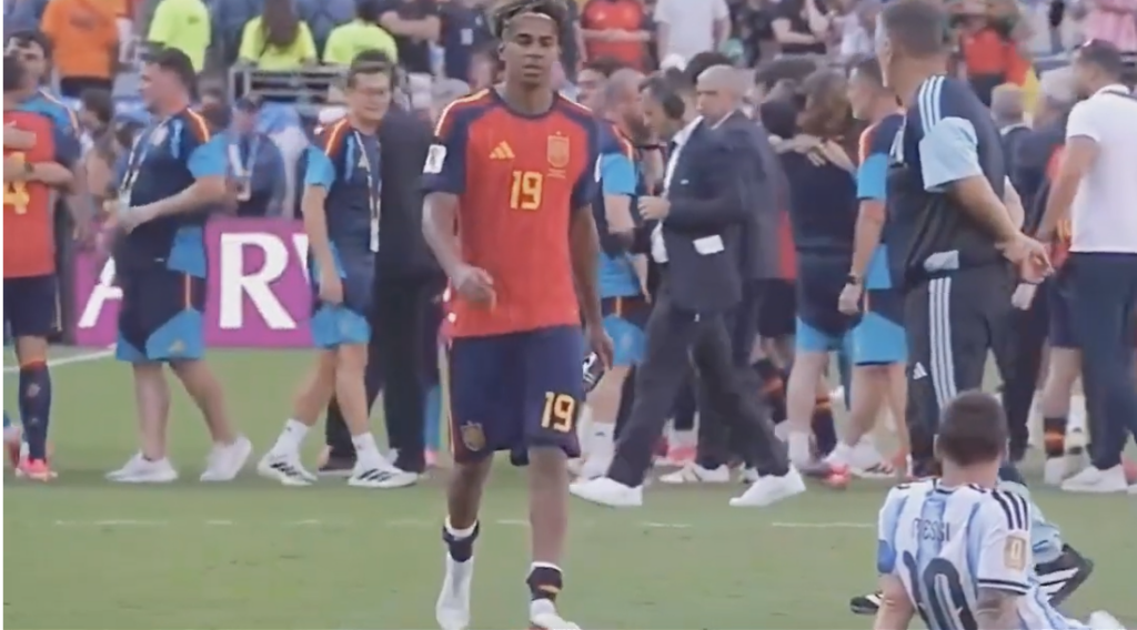 Lamine Yamal onthult emotionele woorden die Lionel Messi in zijn oor fluisterde na WK-finale 