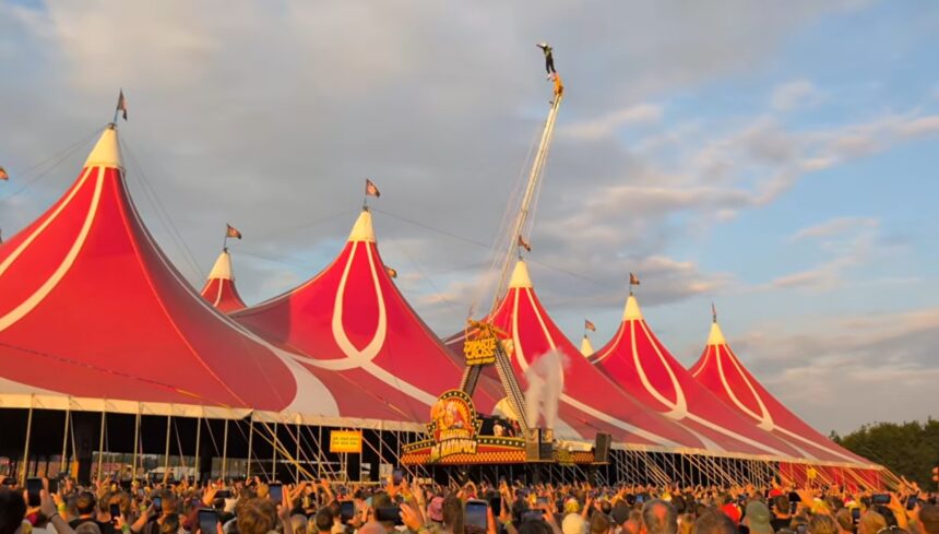 katapult stunt zwarte cross
