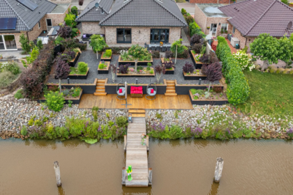 Duitse watervilla op 2 km van Nederlandse grens voor een prikkie op Funda