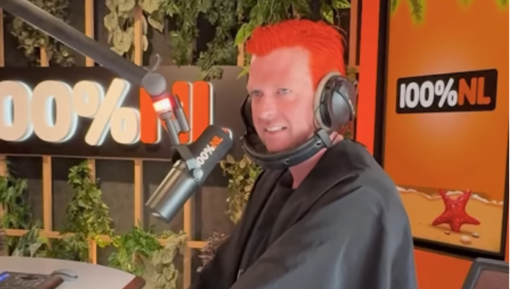 Wietze de Jager loopt brandwonden op aan zijn hoofd na mislukte radiostunt