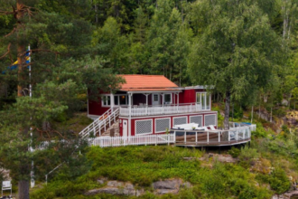 Vakantiewoning van je dromen aan het water in Zweden te koop voor ‘een prikkie’