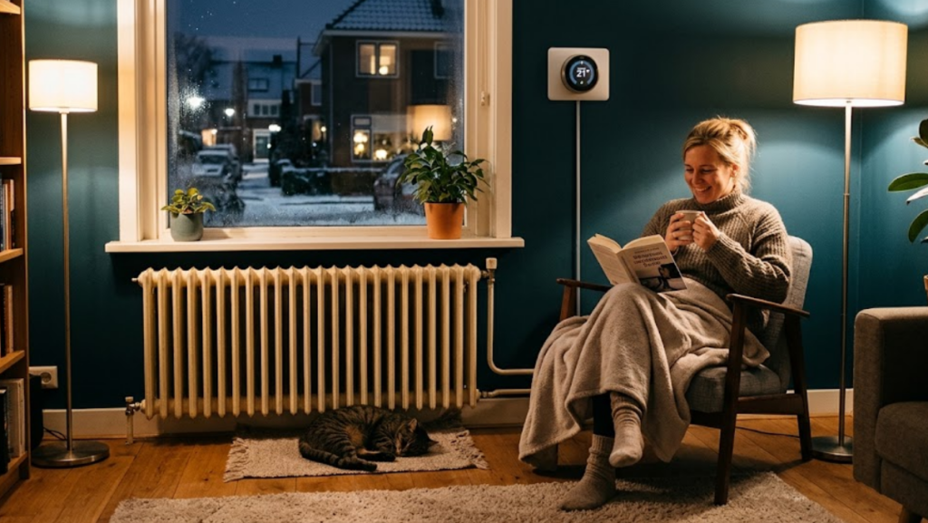 Dit is wat het één graad lager zetten van je verwarming oplevert voor je portemonnee