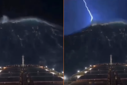 Beelden van vrachtschip in megastorm zorgen ervoor dat je nooit meer een voet op een schip zet