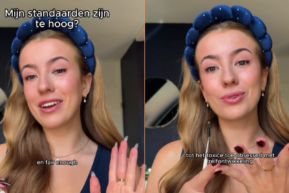 Influence-dame die nogal vol is van zichzelf kan geen vriend vinden die voldoet aan haar hoge standaarden